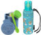 Emil Baby-Set – Thermo-Essglas mit Schraubverschluss, Thermobecher & Löffel – Babyflasche aus Glas, BPA-frei & schadstofffrei inkl. Latexsauger (0-6 Monate) & Anti-Kolik-Ventil - Koalabär
