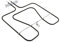 sparefixd Upper Top Grill Element 1650w to Fit Zanussi Oven