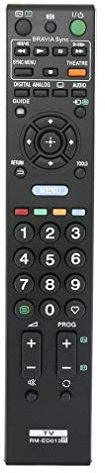 VINABTY RM-ED013 Sostituzione del telecomando per Sony TV LCD Bravia KDL-40S4000 KDL-40U4000 KDL-40V4000 KDL-40V4000 KDL-40V4210 KDL-40V4220 KDL-40V4230 KDL-52V4000 KDL-52V4210