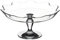 Footed Glass Cake Stand Muffin Patisserie Fruit Serving Tray Dish Plate