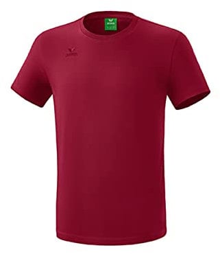 Erima Unisex Kinder Basic Teamsport T-Shirt (2082101), Bordeaux, 164