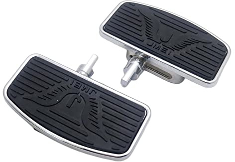 gazechimp Moto Pedane Posteriori Regolabili Passeggero Pedane per Harley Sportster 883 1200 Moto, 1 Coppia