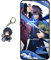 Staremeplz Hülle für Samsung Galaxy A50 Anime Handyhülle [Mit Schlüsselbund] Cartoons Silikon Sanft Bumper Case Hülle für Samsung Galaxy A50