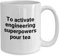 NA Mug Engineering Superpowers Teebecher oma Nana Papa Schwester
