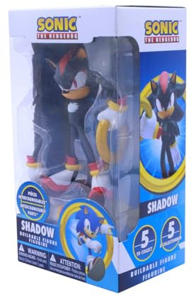 Just Toys Sonic the Hedgehog baubare Figuren (Schatten), JTSC-4133, Mehrfarbig