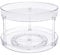 Amazon Basics Organizador de 2 bandejas giratorias, Transparente, 30,4 cm