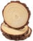 CHEUKYIU 3 Stücke 18-20 cm Unvollendete Holzkreise Natur Holzscheiben Runde Naturholz Baumscheiben Handwerk Holz-Scheiben für Kunst und Handwerk Weihnachten Ornamente DIY Hochzeit Handwerk