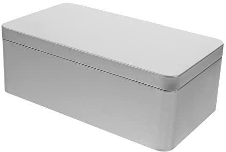 Box Tinplate box empty tin containers desktop storage tin cookie tin with lids sugar storage tins rectangular metal tins large tin container loose tea tins sugar bowl blank