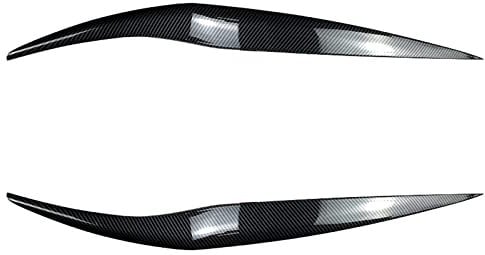 IDENUONA Glänzend Frontscheinwerfer Augenlid Augenbrauen Für Ford Fiesta MK6.5 2013-2017