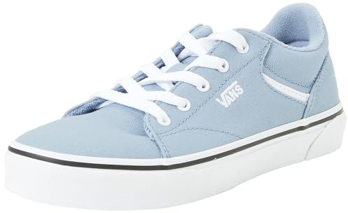 Vans Unisex Kinder Seldan Sneaker, Canvas Light Blue White, 34 EU