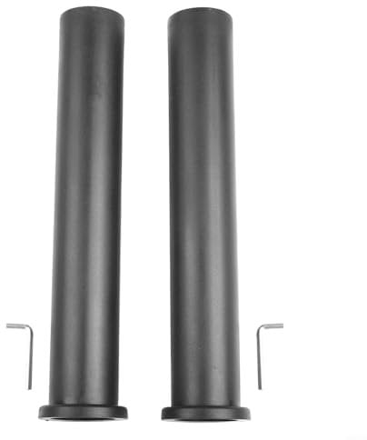 CNANRNANC Barbell Adapter Sleeve, Pack of 2 Barbell Weight Plate Adapter Sleeves, Converts 1 to 2 Weight Plate Posts (20cm)
