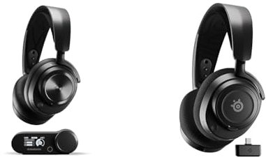 SteelSeries Arctis Nova Pro Wireless - Multi-System Gaming-Headset –PC & Arctis Nova 7 - Wireless Gaming-Headset mit Multi-System-Kompatibilität – 2