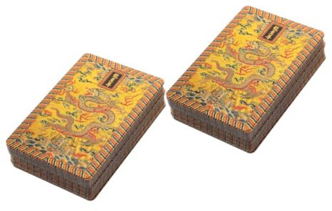 VICASKY 2packungen Goldene Pokerkarten Wasserfestigkeit Interaktives Kartenspiel Für Erwachsene Für Partys Und Outdoor-aktivitäten