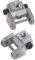 yasoe 2 Pièces Supports de Lames de Scie à Chantourner Kits de Conversion Adaptateur Sans Broche Supports de Lame Supérieur/Inférieur en Métal