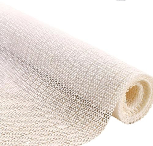 Antirutschmatte für Teppich, 70 x 140 cm, PVC Schneidbare rutschfeste Unterlage, Antirutschmatten können auf Teppichgröße zugeschnitten Werden, für Teppich, Schublade, Auto