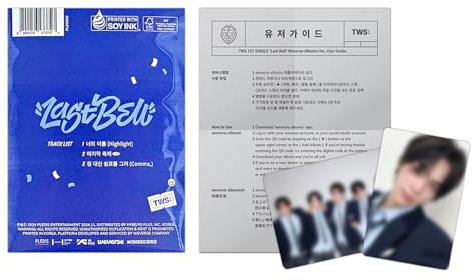 TWS - 1st Single [Last Bell] (Weverse Albums Ver.) Card Holder + User Guide + QR Card + Photo Card + 3 Extra Photocards