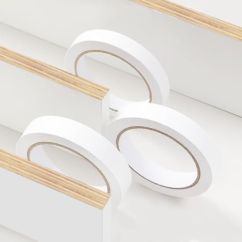 Bande autocollante pour bordure de meubles de cuisine, plan de travail, 2 cm x 10 m, blanc