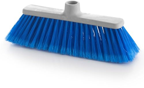 MAYA Escoba Amapola. Barrido Suave y Eficiente para Interiores. Diseño Ligero y Resistente. (Azul)