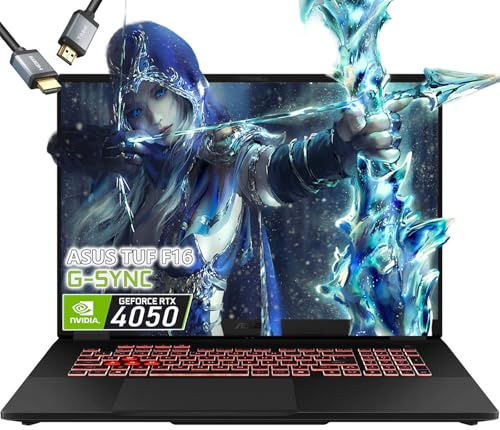 ASUS TUF A16 Gaming Laptop - AMD Ryzen 7 7445HS Beat i7-12650H - RTX 4050-32GB RAM| 1TB SSD -Backlit Keyboard RGB - 16 WUXGA 144Hz -Windows 11 -Portatil Gamer PC Copilot -2025