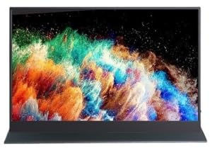CYairong-22 Portable Monitor 2560 X 1600 HD Resolution 300nit 144hz 18-inch IPS Extended Screen Office Entertainment External Monitor for Laptop