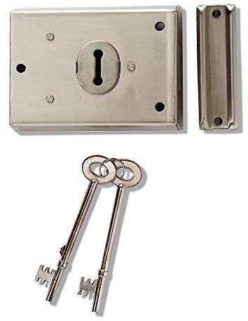 Yale Locks P402 Rimlock Grey Finish 62 x 76 mm