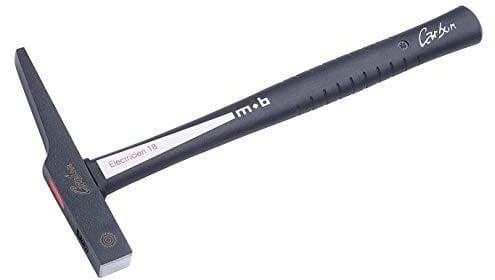 MOB Outillage Marteau électricien 18 Manche Carbon quadrimat-MOB-0416180701