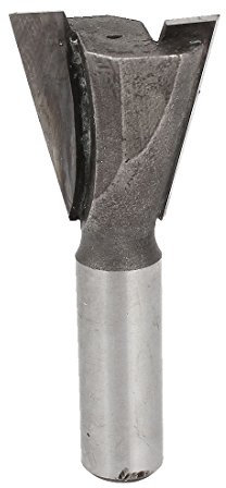 Sourcingmap Woodwork 1/2 Shank 1 1/8 Cutting Dia 14 Degree Dovetail Router Bit