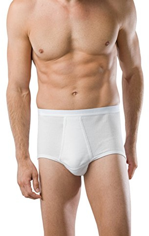 Schiesser Doppelripp Classic Slips 4er Pack White L (6)