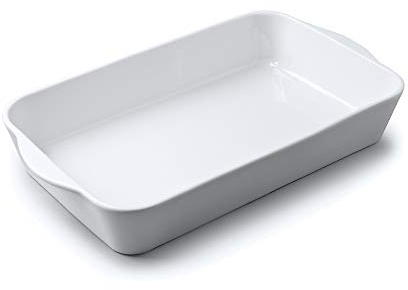 Wm Bartleet & Sons Traditional Porcelain Large Roasting/Baking Dish (34x20cm) – White