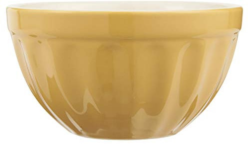 IB Laursen Müslischale MYNTE Mustard gelb für 300ml H. 7cm D. 13cm Steingut