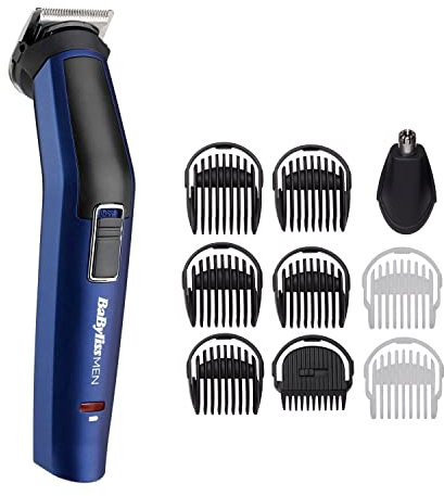 BaByliss - 7255PE - Tondeuse multi-usages 10 en 1 Blue Edition