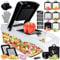 Affettaverdure multifunzione 25 in 1, affettatrice per cipolle, affettatrice per verdure, affettatrice mandolina, tritatutto con contenitore, 13 lame
