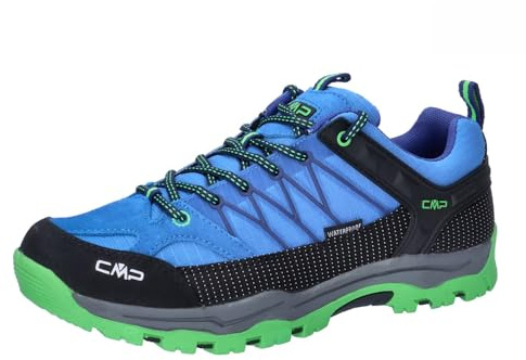 CMP Unisex Kinder Rigel Low Shoe Wp Trekking- & Wanderhalbschuhe, Danube Bluish, 38 EU