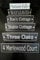 Metal House Sign (various sizes small-large) Matt Black Modern Aluminium, with Option of stand-off Visible Fixings or Floating-Hidden Fixings, with Silver or White Lettering.