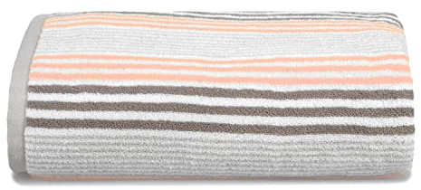 Allure Bath Fashions Merlin Bath Sheet, Striped Towel (90cm x 150cm) Supersoft, Machine Washable 550gsm - Fully Guaranteed