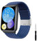 ZHIYONG Nylon Armband für Huawei Watch Fit 2 New Armband, Geflochten Einstellbar Elastisch Dehnbarer Ersatz Sport Kompatibel mit (1)