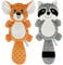 petizer Lot de 2 Jouets couineurs pour Chien, sans Rembourrage, Jouets à mâcher pour Chiot, Dressage et Divertissement, Jouets interactifs durables pour Chiots