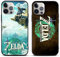 [2 Stück] Handyhülle für Apple iPhone X - 5,8 Hülle, The Legend of Zelda Tears of The Kingdom Schwarz Weiche Silikon Schutzhülle Premium TPU Case für iPhone X, 01