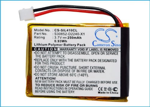 Cameron Sino Ersatz Akku für Gigaset L410, Maxwell 10, Pro Maxwell, Pro Maxwell 10 DECT PN: F39033-V328-C901, S30852-D2240-X1, V30145-K1310-X448, V30145-K1310-X458 250mAh