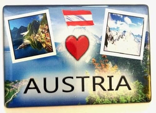 Österreich Magnet Austria Souvenir Österreich Kühlschrankmagnet Österreich Geschenkartikel
