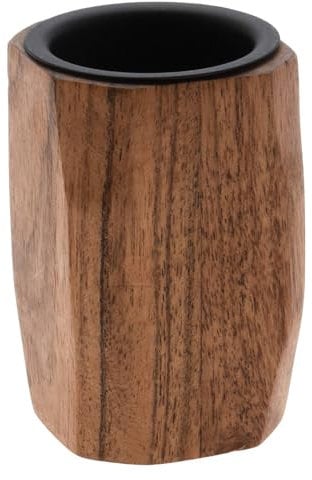 Home & Styling Teelichthalter aus Akazienholz, 8 cm