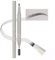 VEECCI 2025 New Microblading Eyebrow Pencil - 3D Waterproof Liquid Pen, Dual-Ended Eye Brow Pencil with 4-Fork-Tip & Precise Brush-Tip - Smudge-Proof & Long-Lasting Natural Defined Eyebrows (Brown)