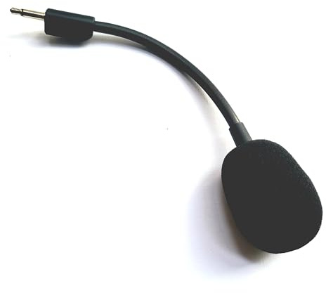 Micrófono para auriculares inalámbricos Razer BlackShark V2 Pro de 3.5 mm, micrófono desmontable para juegos con espuma (negro original)