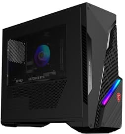 MSI MAG Infinite S3 14NUD7-1432EU Desktop Gaming - Intel Core i7-14700F, Windows 11 Home, GeForce RTX 4060 Ti VENTUS 2X BLACK 8G, RAM 16GB (DDR5 SDRAM) - Air cooling 65W, Chipset H610, 80PLUS BRONZE
