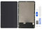 Generico Schermo LCD per Huawei Honor Pad 8 HEY-W09 Tablet 8 LCD Display Digitizer Vetro Touch Schermo Ricambio Assembly (Nero)