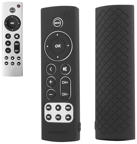 LEFXMOPHY Schutzhülle für Besia Universal-Ersatz-Fernbedienung für Apple TV 4K / Gen 1 2 3 4 Remote Silikon Skin