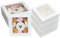 6 inch White Bakery Box with Window, 15 x 15 x 6 cm 6x6x2.5 inches Pie Pastry Boxes, Paper Cookie Boxes Donuts Boxes Gift Treat Boxes for Cookies,Pies, Tarts, Pastries,Cake, Macaroons (12)