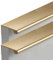 Gold Hidden Furniture Pull Handles 2 Pcs Extra Long Wardrobe Door Handles for Kitchen Cupboard Aluminum Alloy Drawer Handle Pulls (Length 120mm)