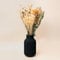 Trockenblumen Feldstrauß Aprikose – Handgebundener Trockenblumenstrauß 50cm – Optional mit Vase – Tolle Blumen Strauß Dekoration, ewig haltbar Blumenliebhaber