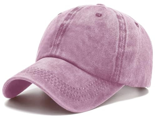 Van Der Rich ® - Baseball Cap Classic Cap - Damen-Herren (Rosa, One Size)